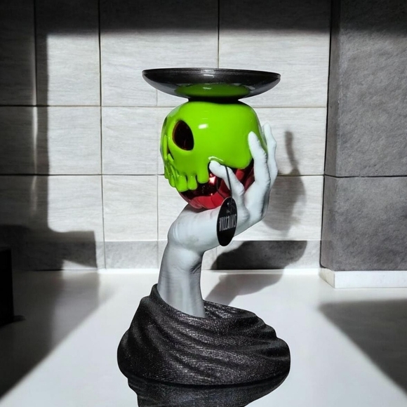 New Bath & Body Works Disney Evil Queen Candle Holder Poisoned Apple Snow White - Picture 6 of 11